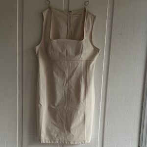 7 Diamonds Cream Mini Dress